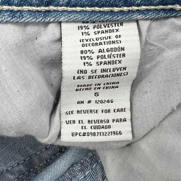 Wallflower Skinny Jeans Size 5 Junior’s - Picture 4 of 5